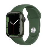 Apple Watch 7 41mm Green Alu Clover Sport Band 