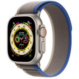 Apple Watch Ultra Titanium Case Blue Trail Loop