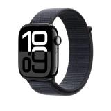 Apple Watch Series 10 46mm Jet Black Aluminium Case with Ink Sport Loop (MWWR3)